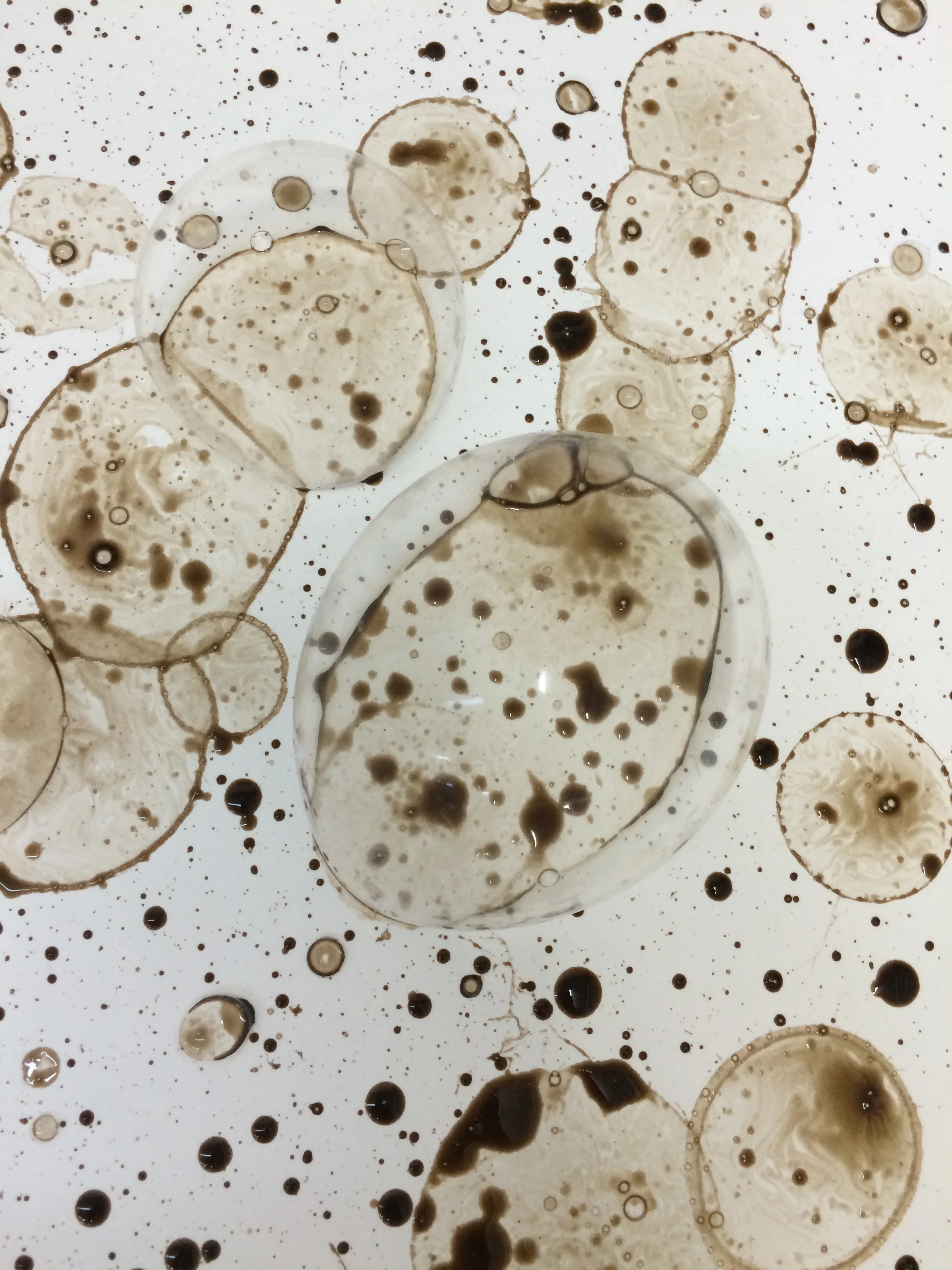 Bubble detail.
