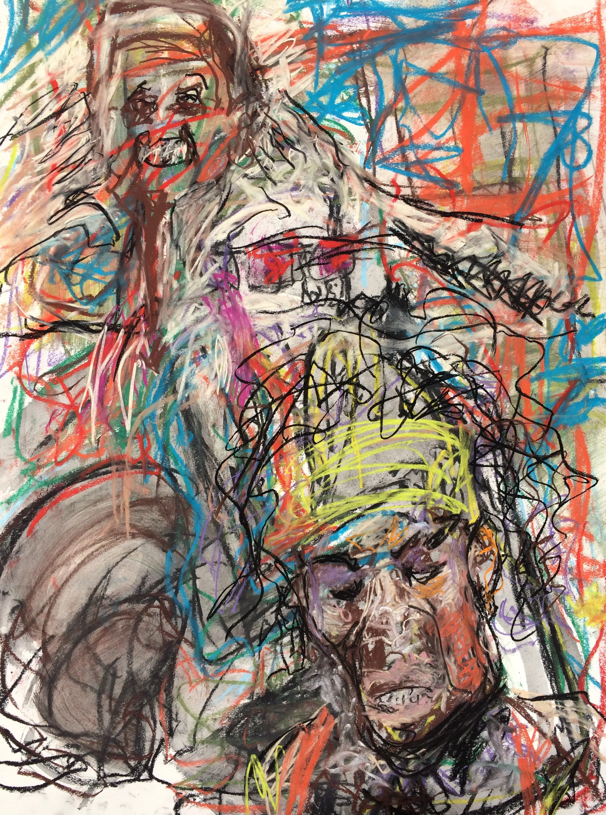 #3 still needs more work, more layers. The sauce is still weak. Vinci- "I am here too, what about me? I am trying too. "