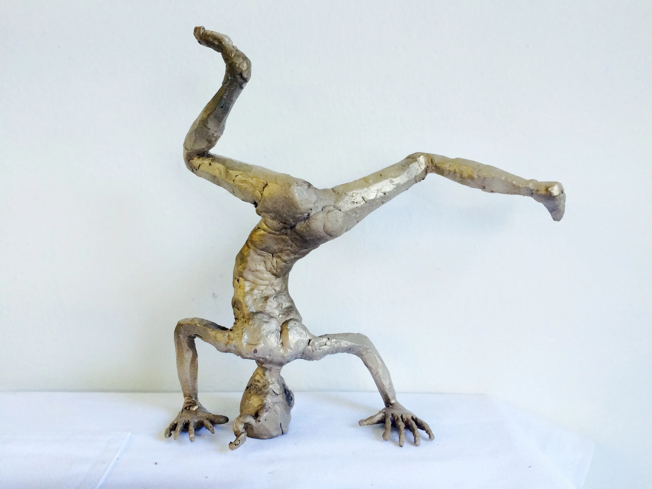 Headstand #3 - pony tail 