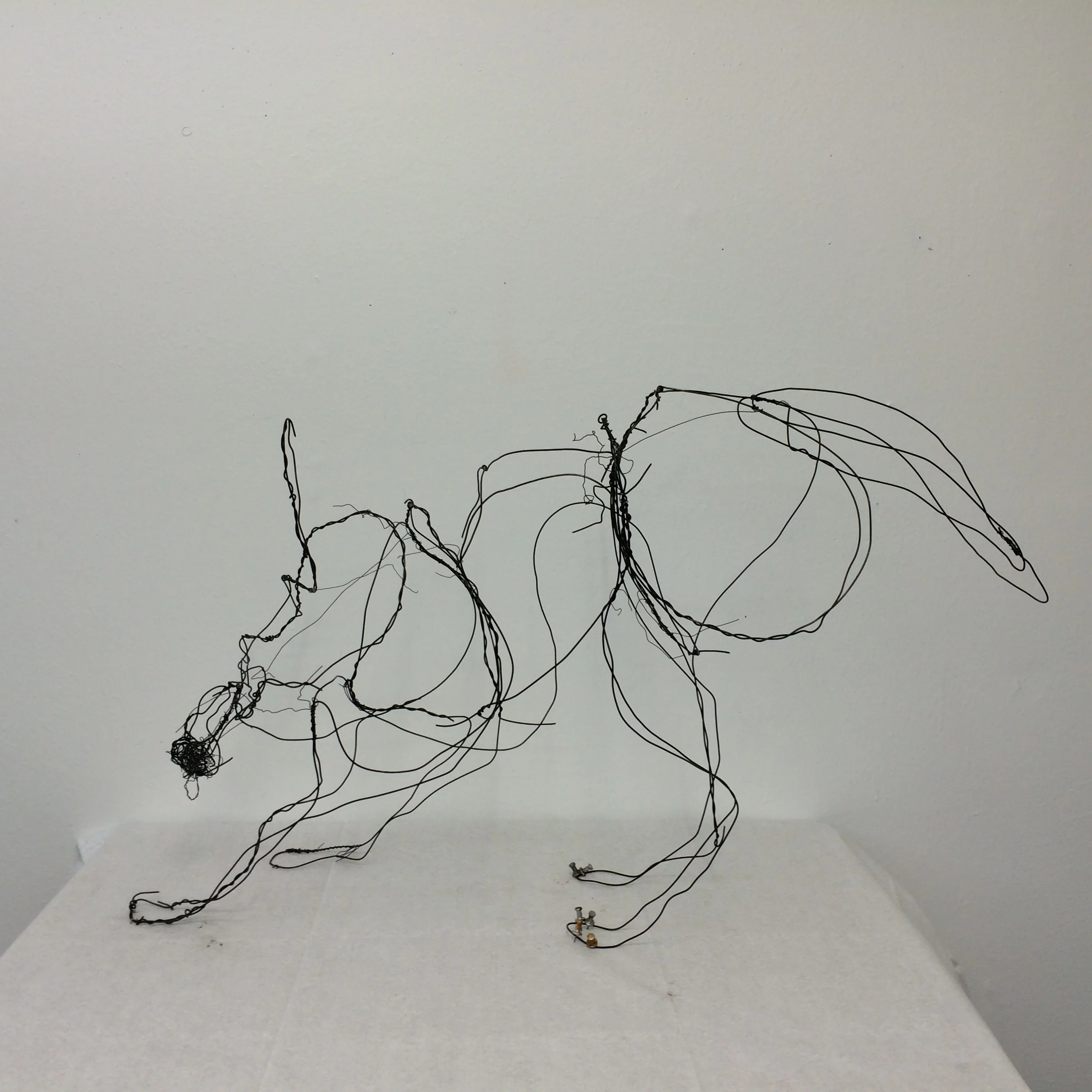 Left view- Still needs work but it is a start - she is a little pudgy. 