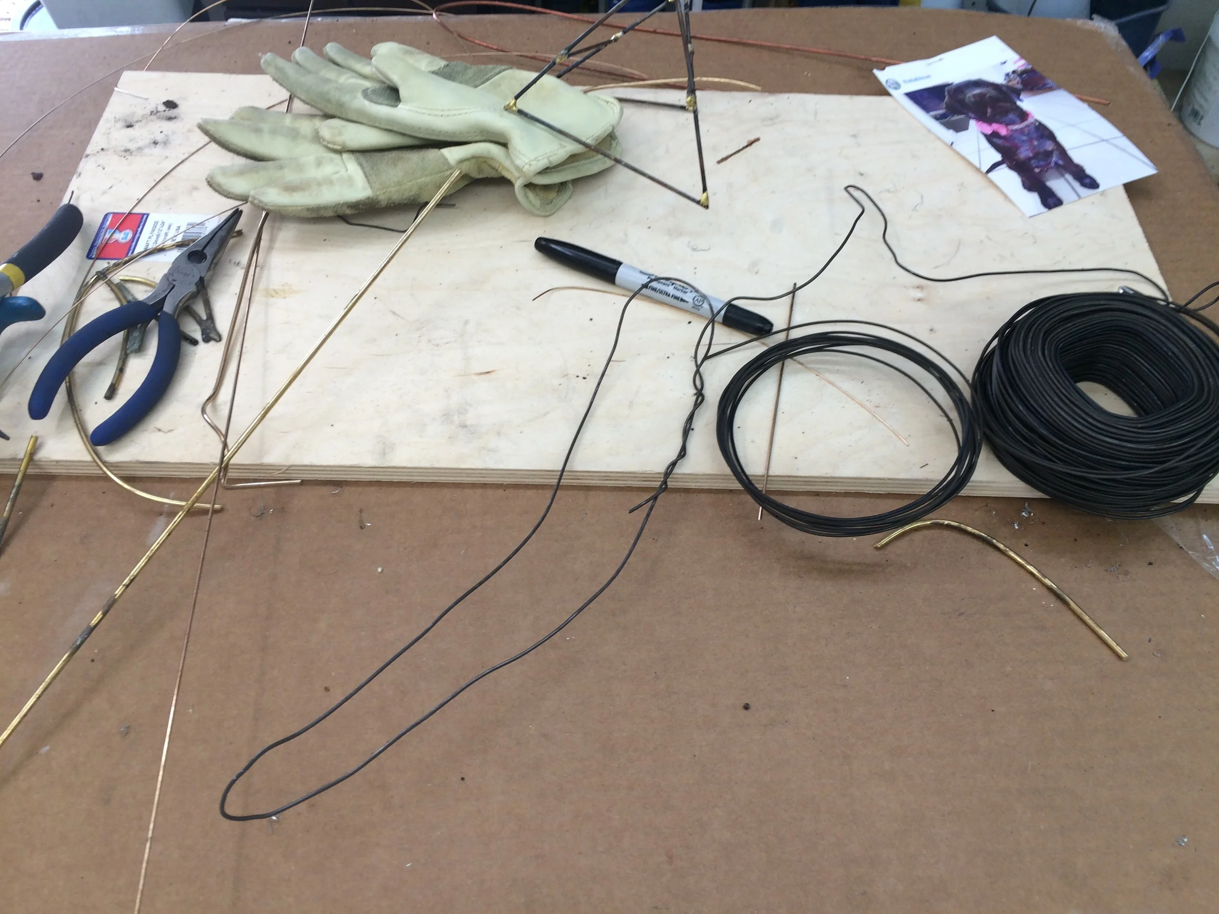 Wire ready to go