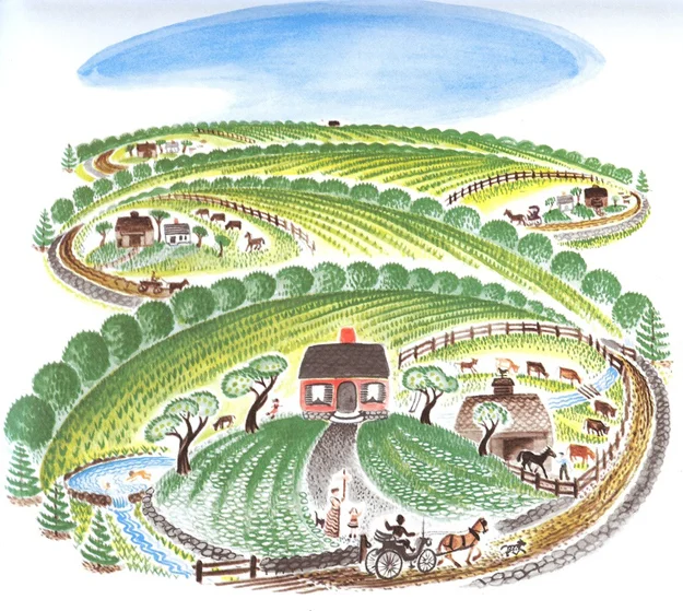 Virginia Lee Burton, The Little House, 1942.
