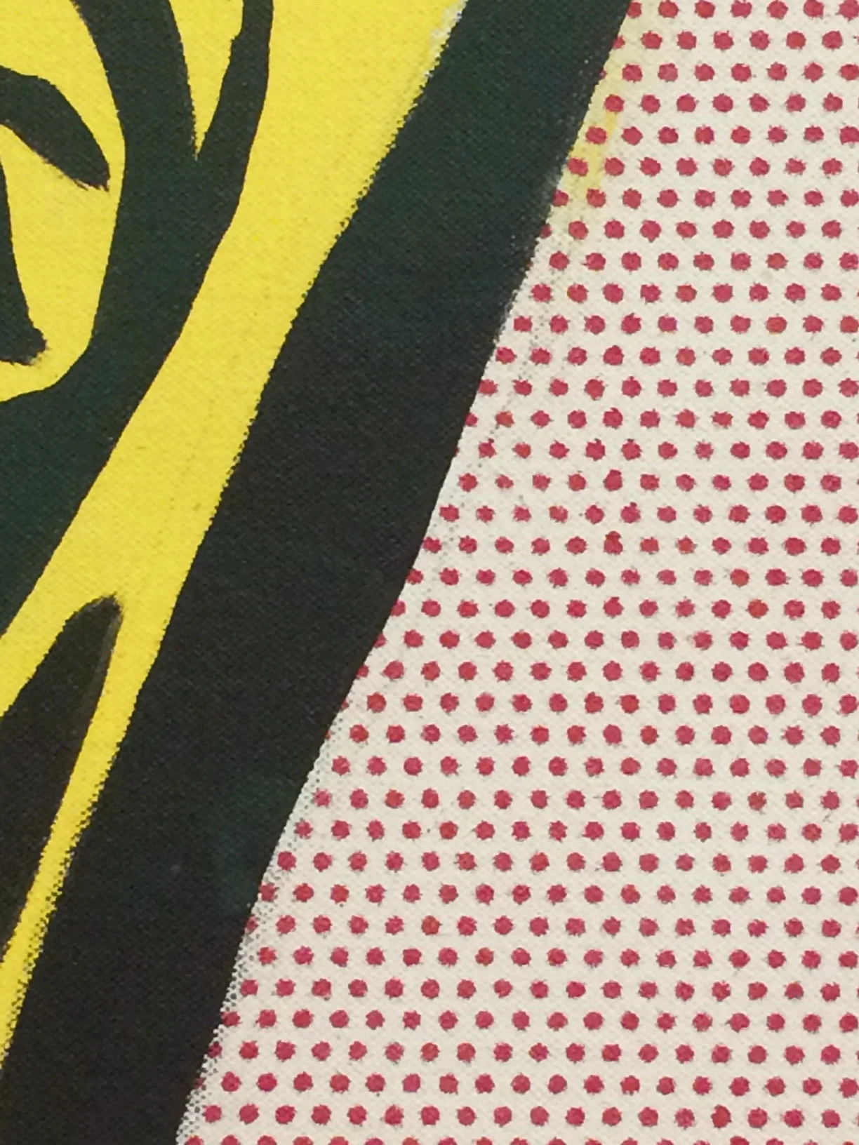 Roy Lichtenstein, Live Ammo (Tzing), (Detail)