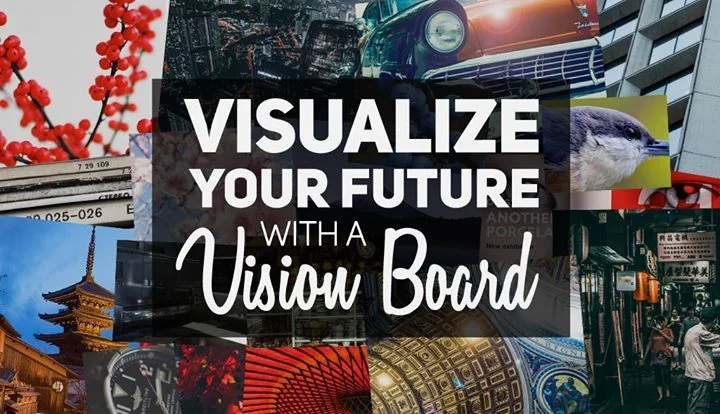  Vision board class. Start the year strong-CREATE YOUR GOALS-follow through!