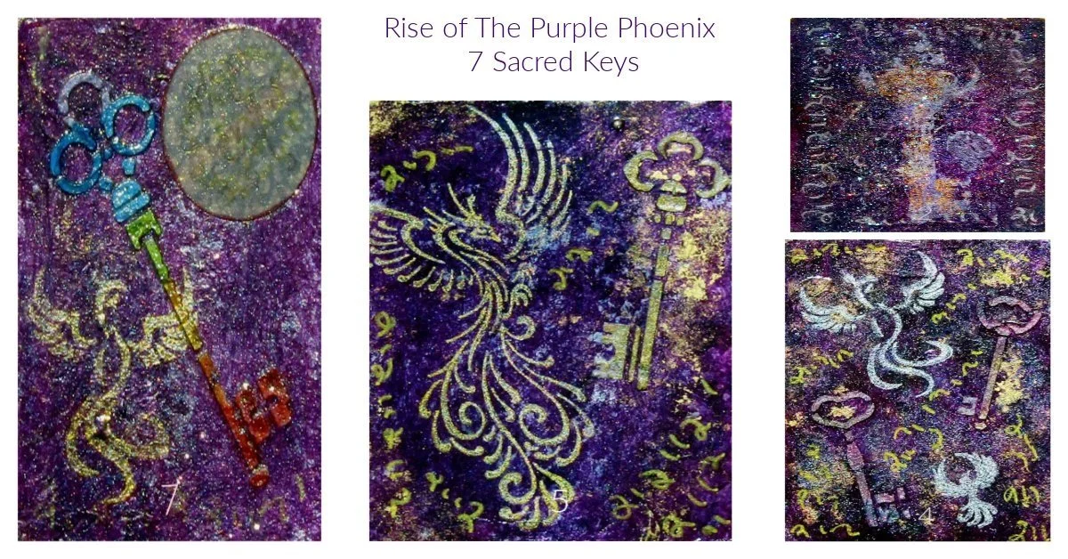 SOLD OUT - Rise of The Purple Phoenix ~ 7 Sacred Keys