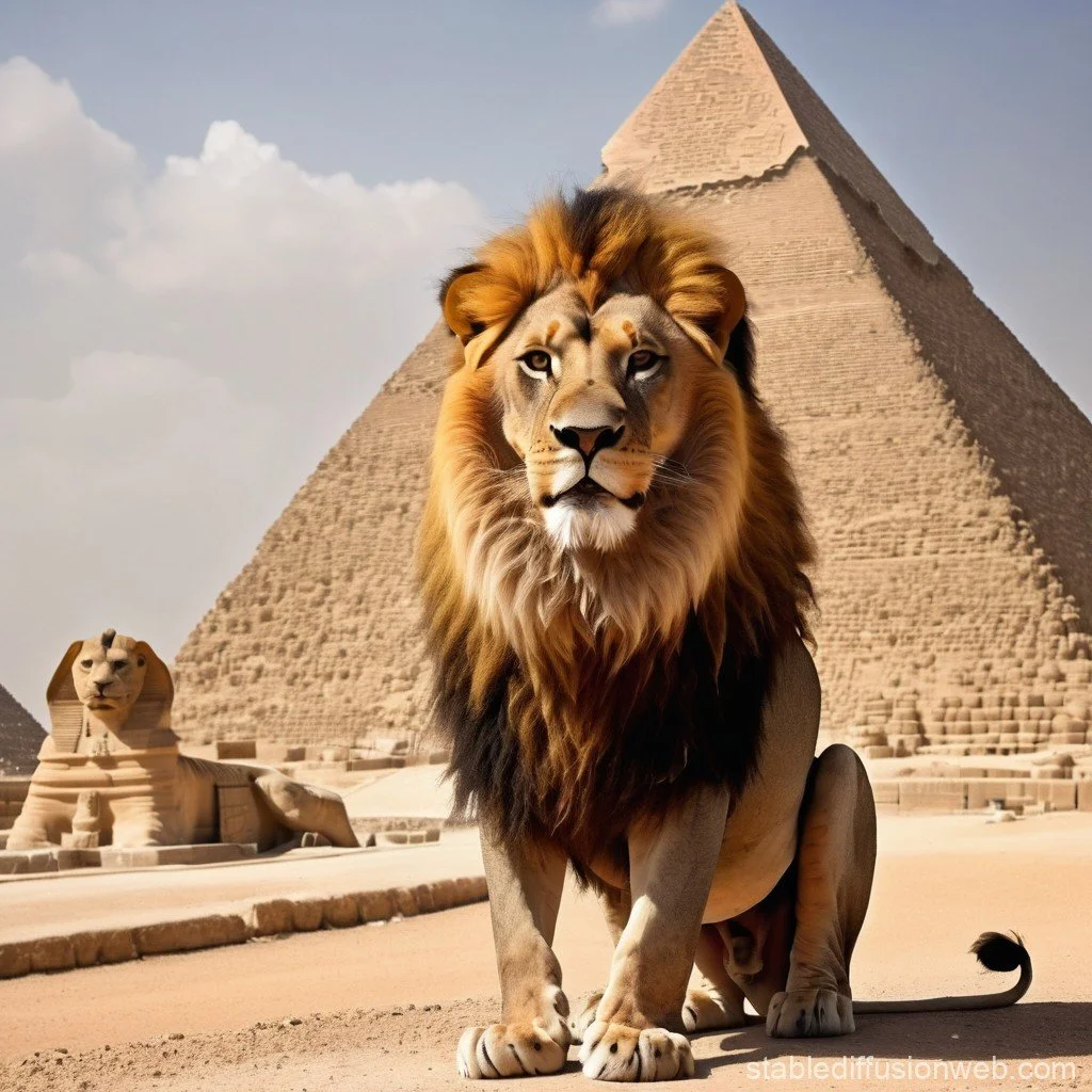 Ancient Egyptian Pyramid and Lion's Gate Portal Energy for Manifestation and Healing