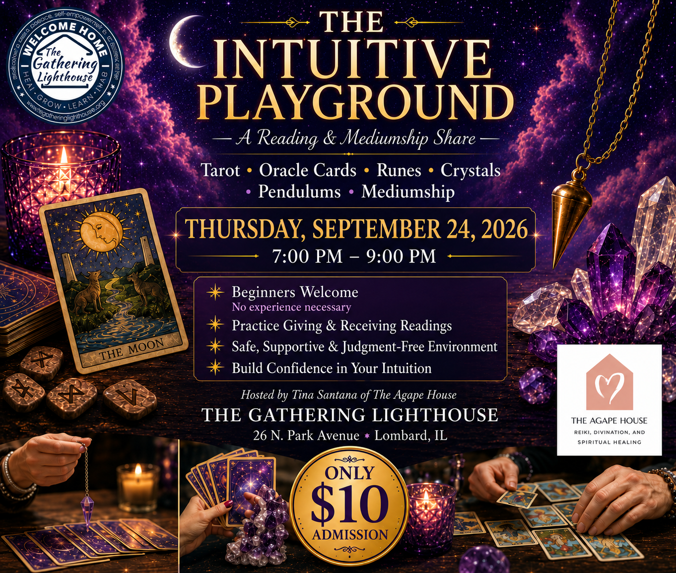 The Intuitive Playground: A Reading &amp; Mediumship Share  