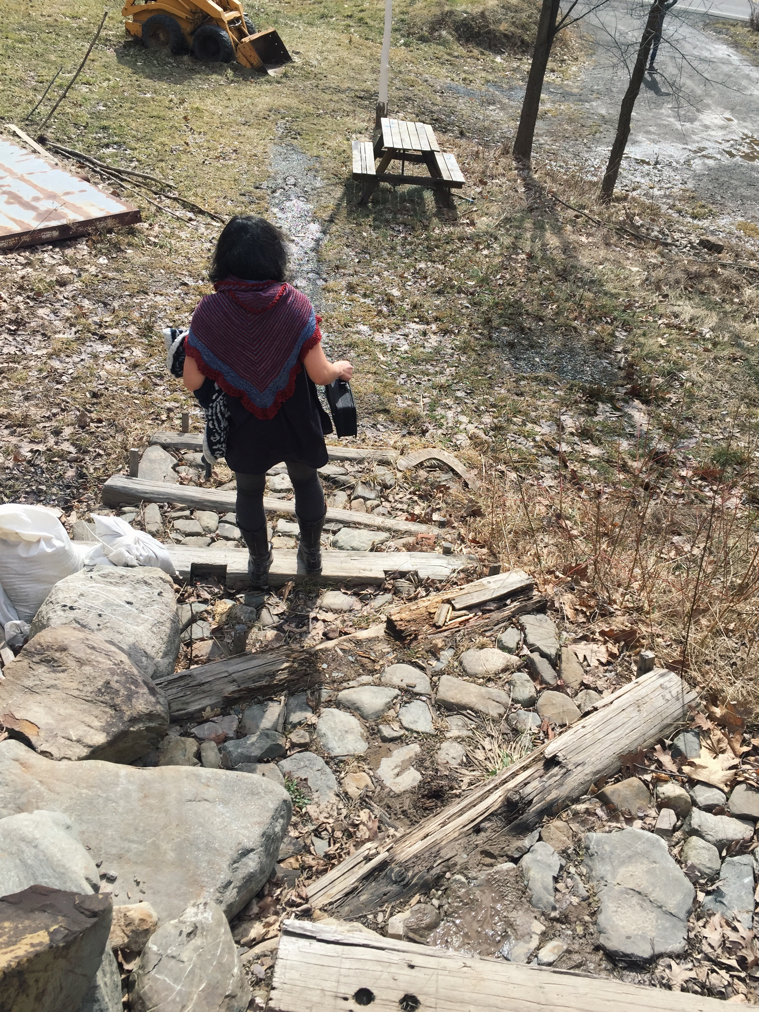 Steps from the Hill to the Mill