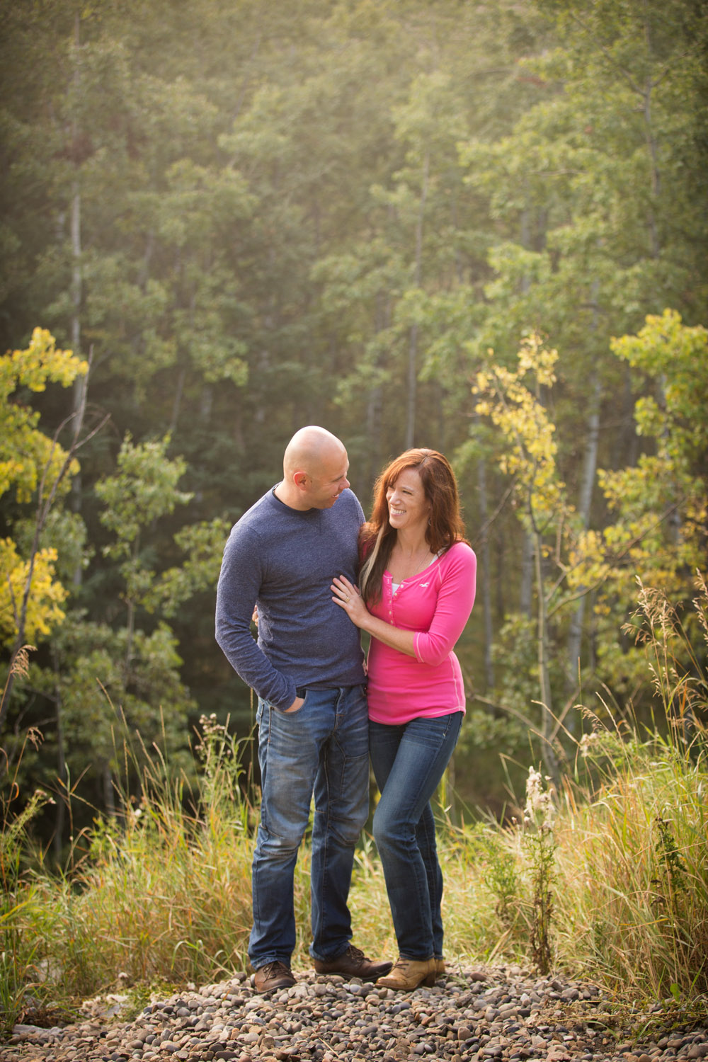 Couples Foggy Morning Adventure Anniversary Shoot