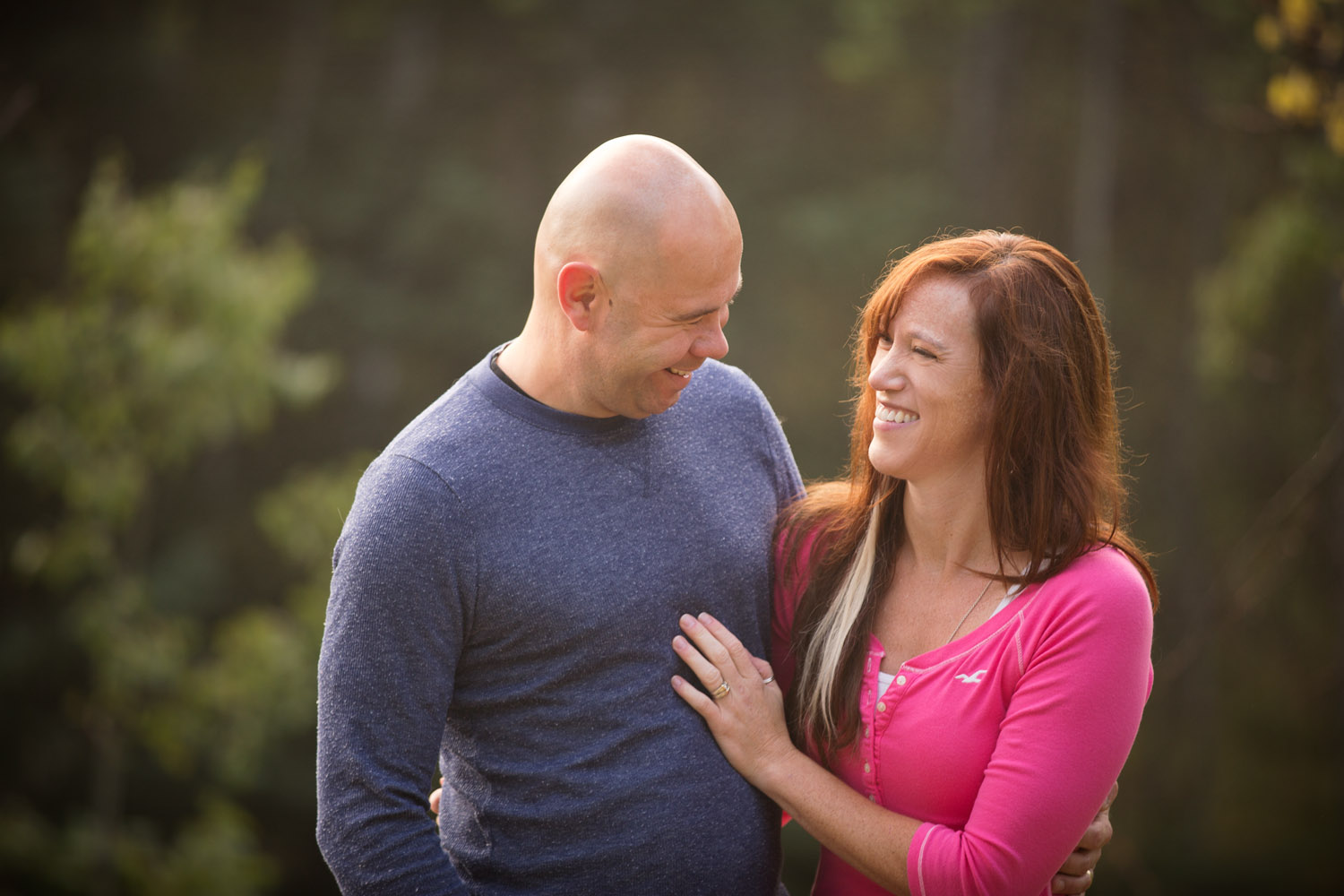 Couples Foggy Morning Adventure Anniversary Shoot