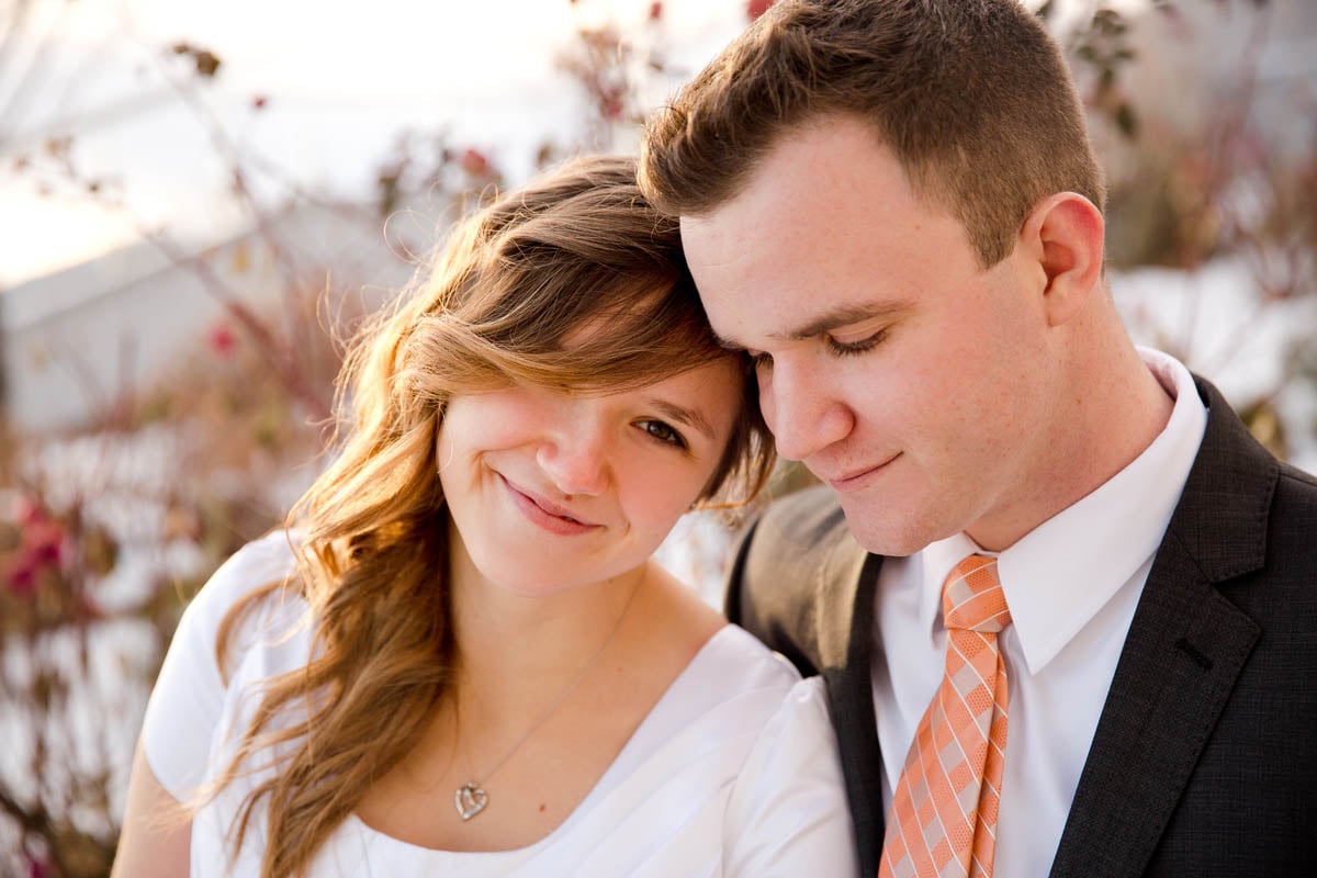 Calgary Alberta Winter Wedding Guenard Photography