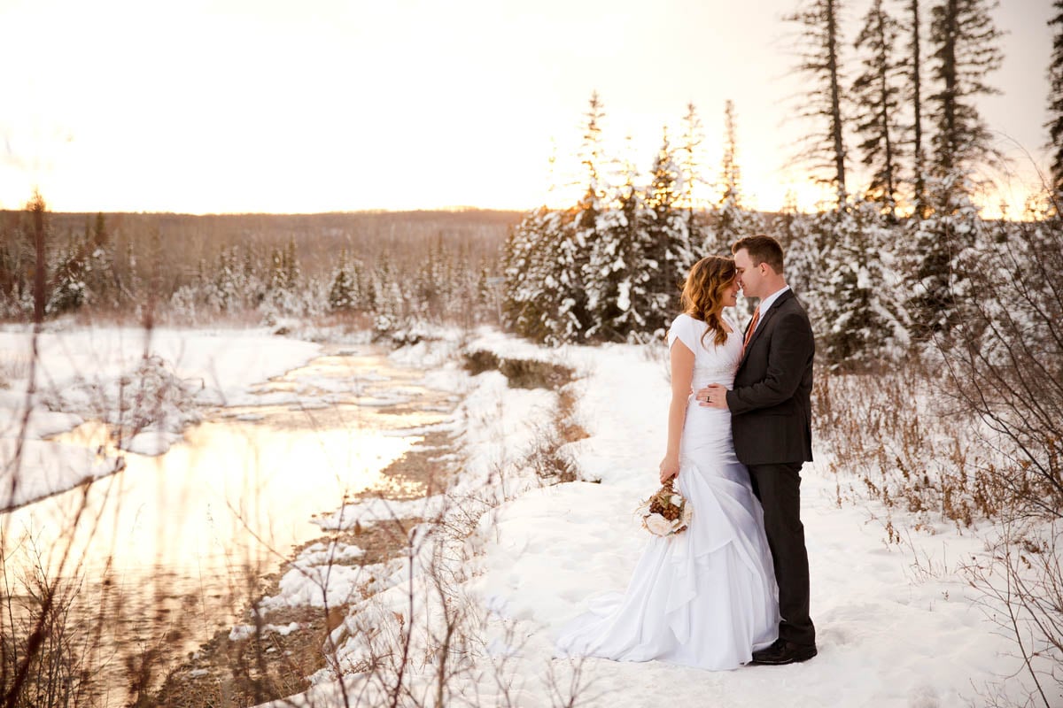  Calgary Alberta Winter Wedding Guenard Photography 