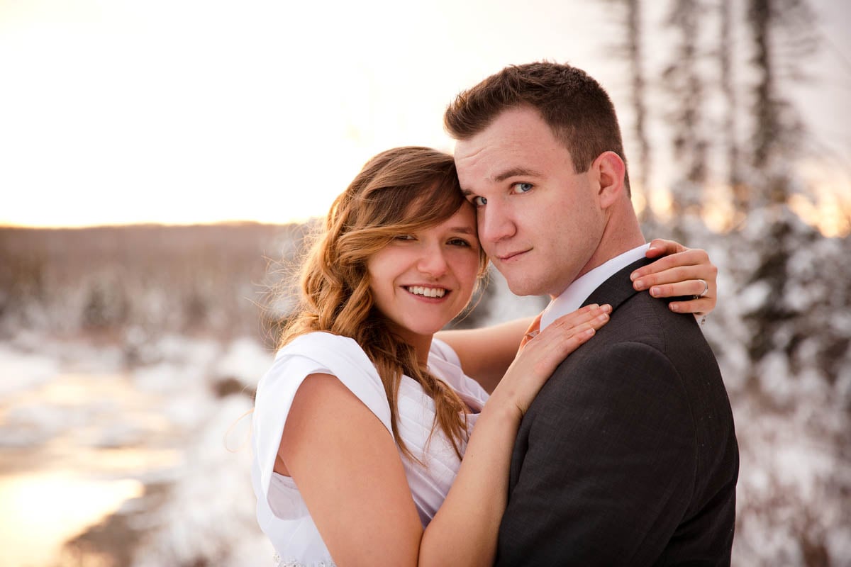 Calgary Alberta Winter Wedding Guenard Photography