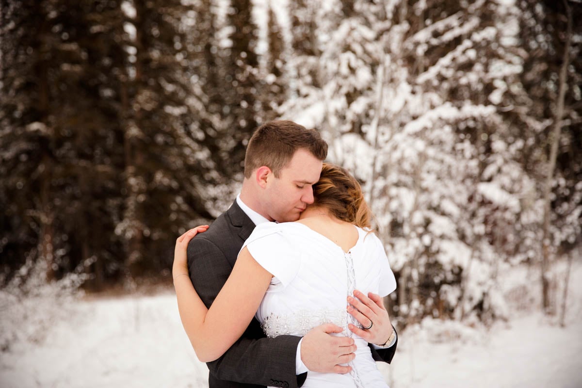Calgary Alberta Winter Wedding Guenard Photography
