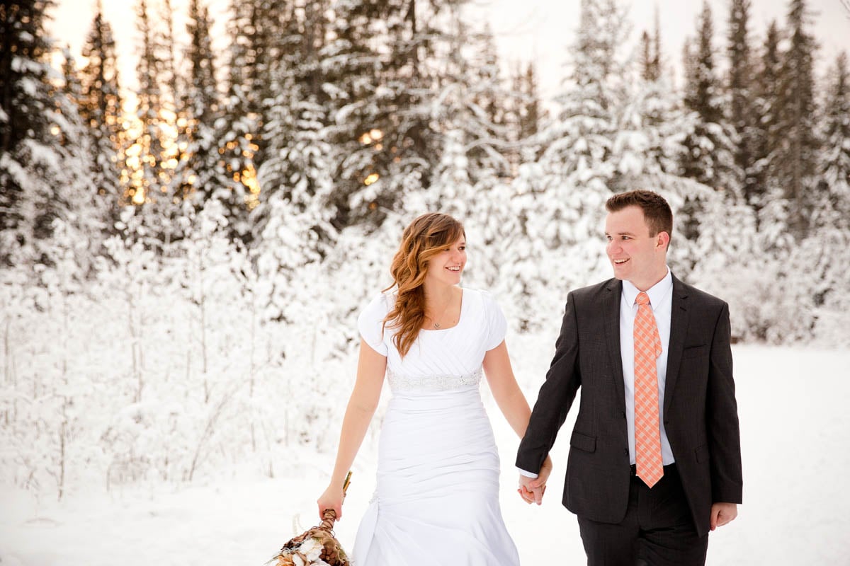 Calgary Alberta Winter Wedding Guenard Photography