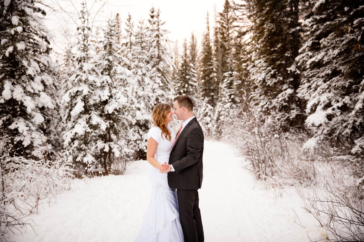 Calgary Alberta Winter Wedding Guenard Photography
