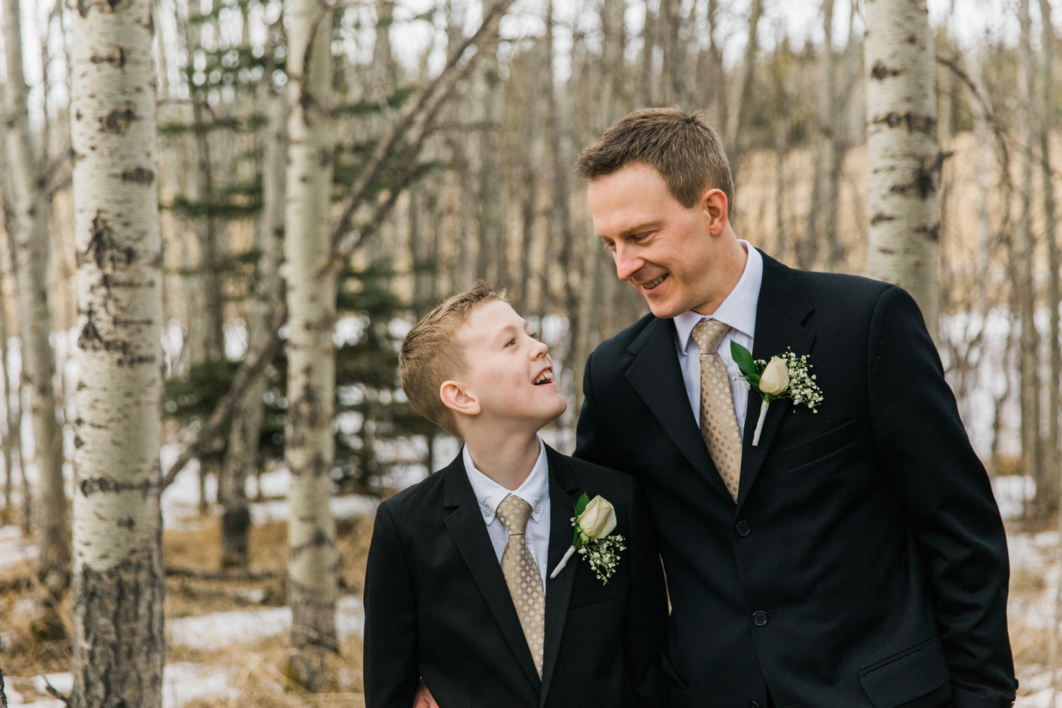 Calgary Intimate Wedding Photographer Fish Creek Guenard Photography