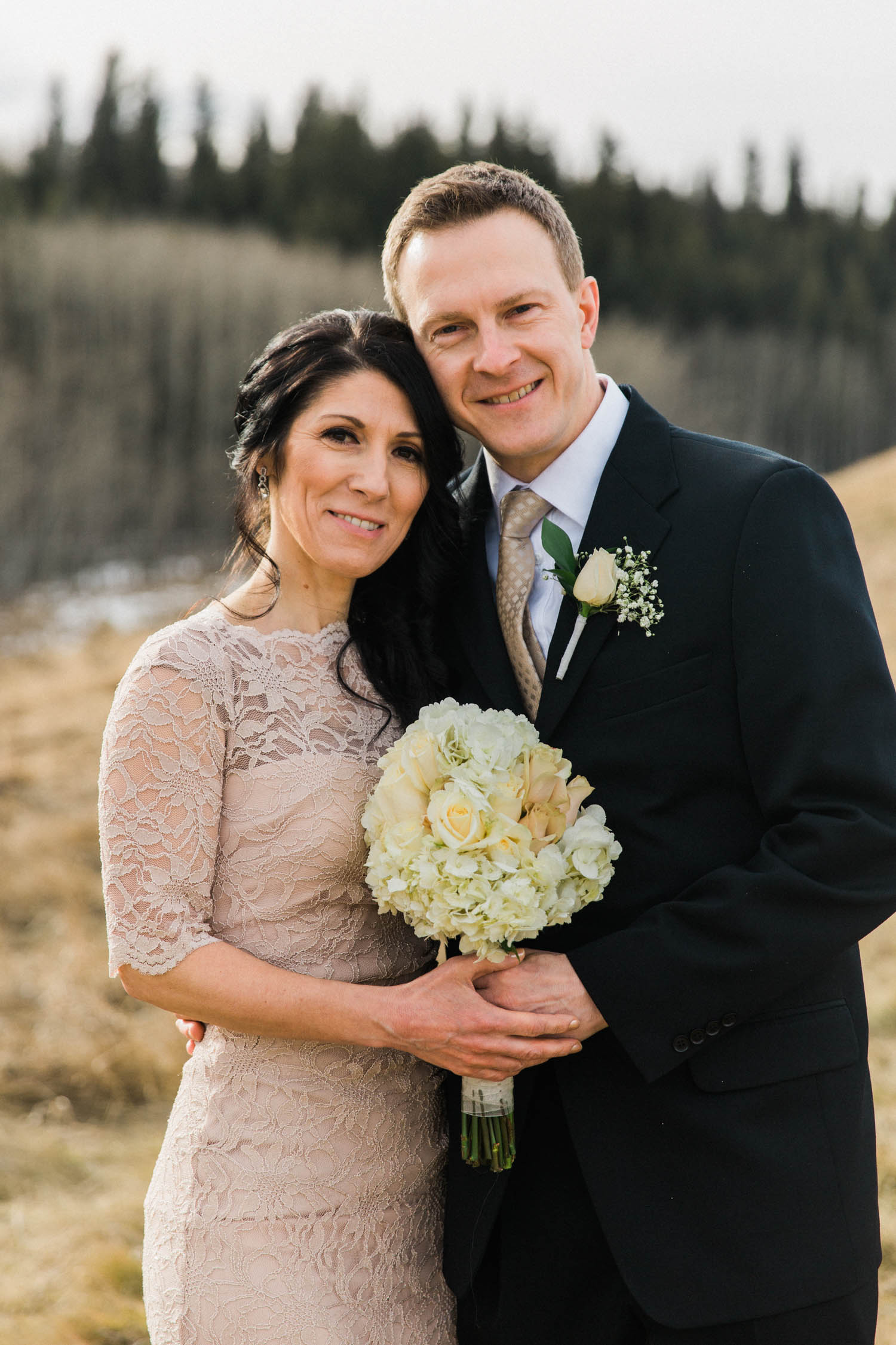 Calgary Intimate Wedding Photographer Fish Creek Guenard Photography