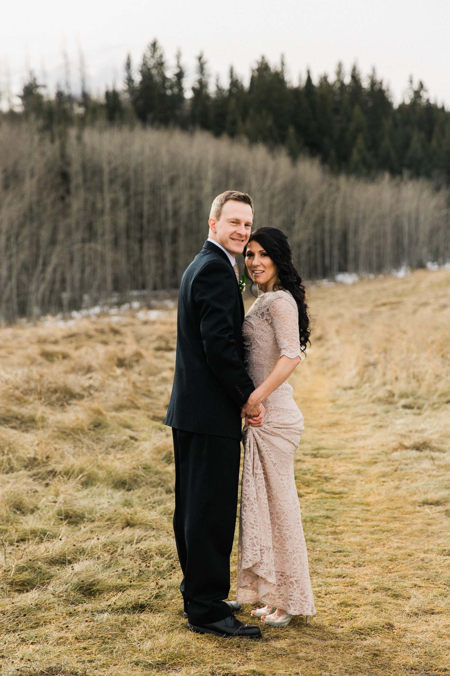 Calgary Intimate Wedding Photographer Fish Creek Guenard Photography