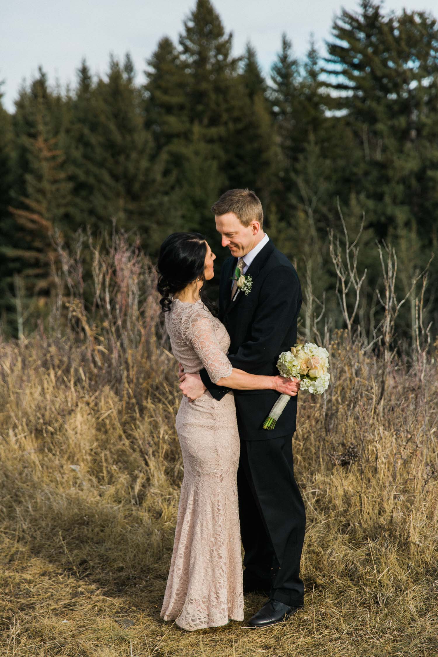 Calgary Intimate Wedding Photographer Fish Creek Guenard Photography