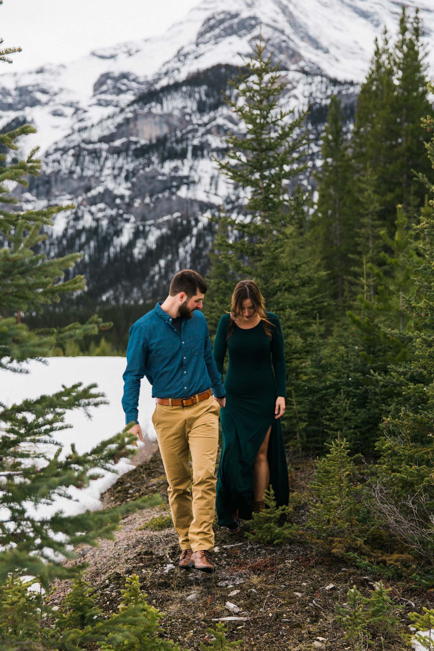 Canmore Anniversary Vacation Photographer Guenard Photography