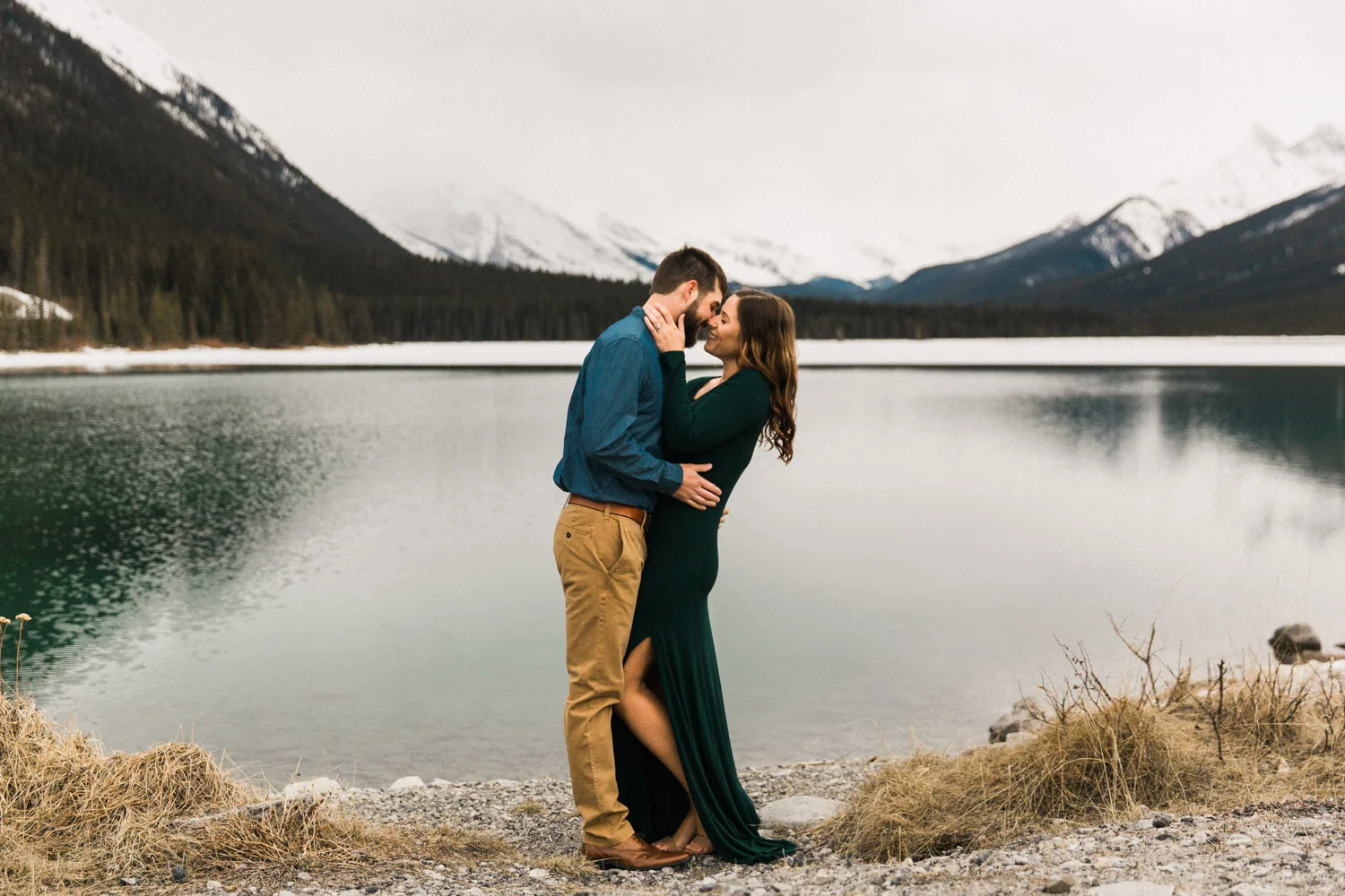 Emily & Travis {First Anniversary Shoot in Canmore}
