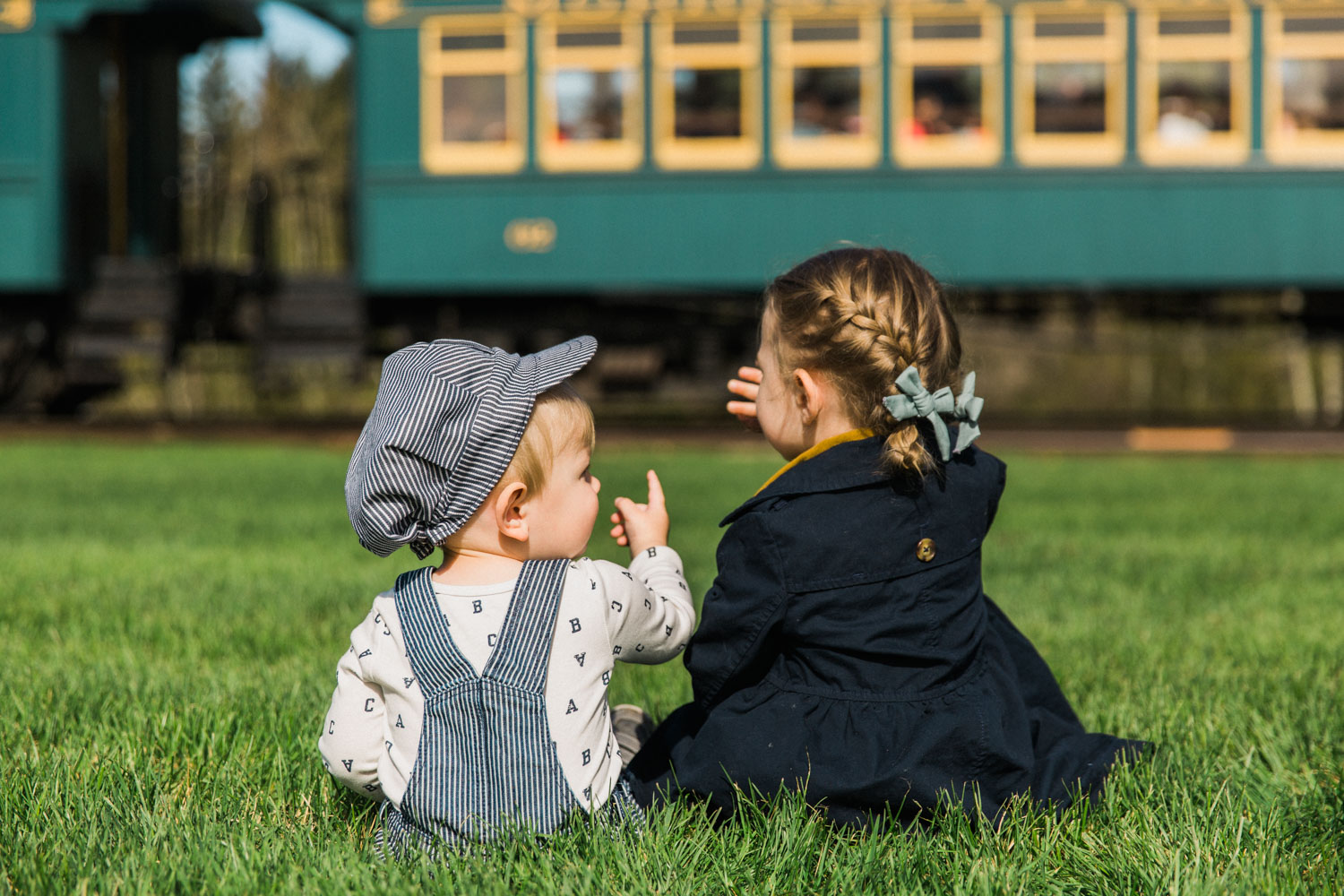 Day out with thomas, heritage park, calgary, Guenard photography, family activity