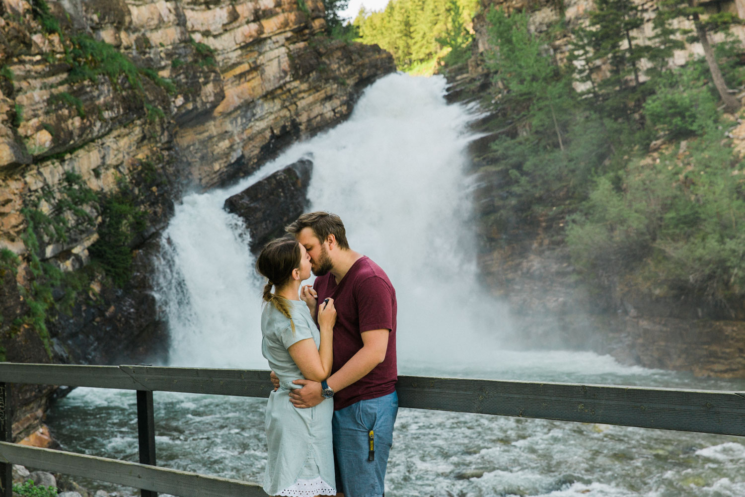 What to do in Waterton photography Jennie Guenard Cameron Falls