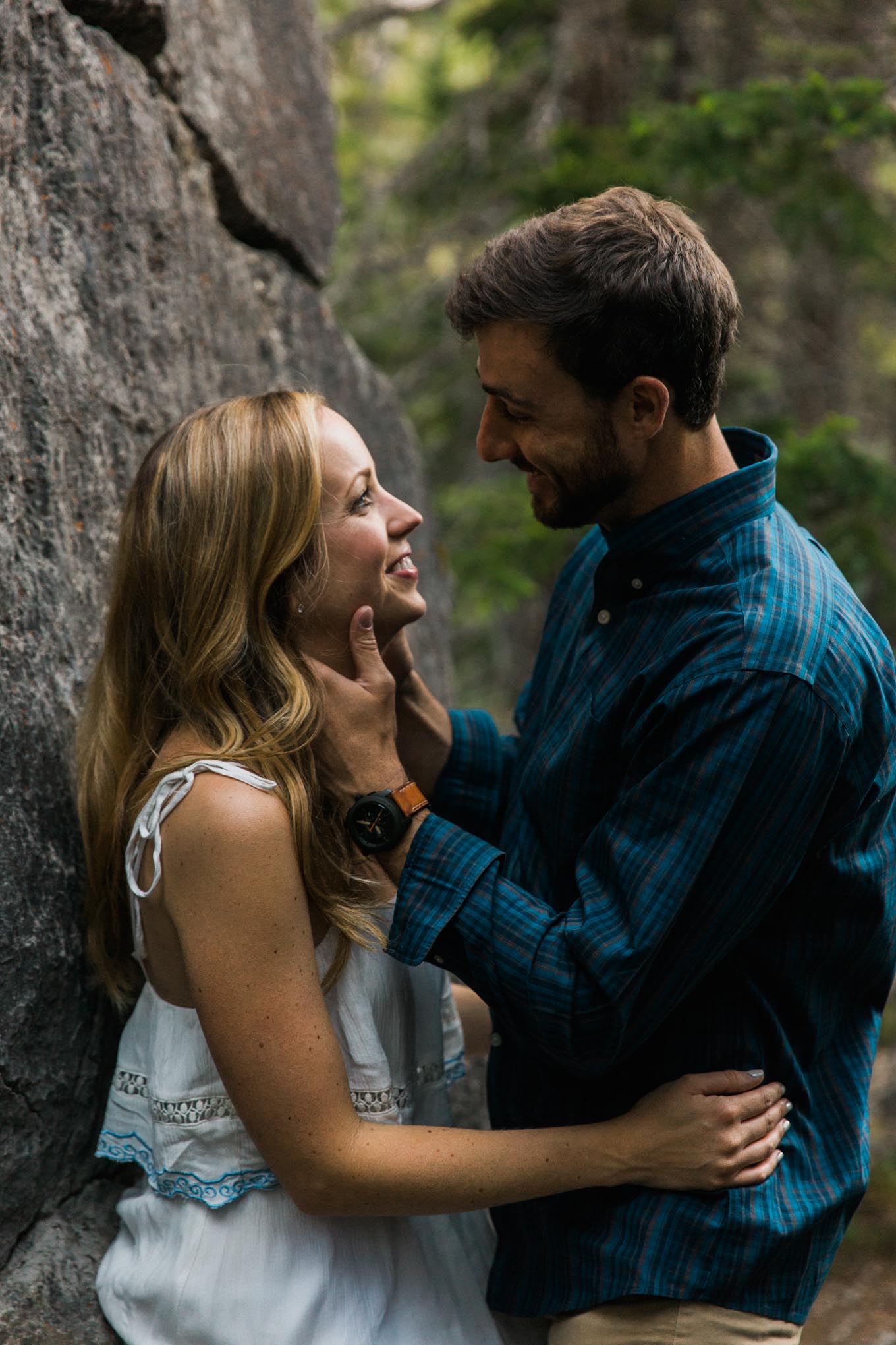 First Anniversary Shoot Canmore Photographer Jennie Guenard Photography