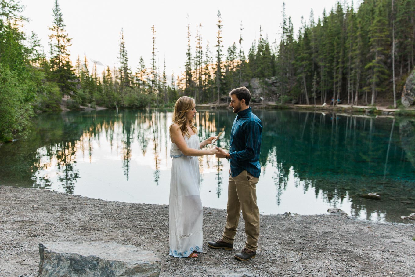 First Anniversary Shoot Canmore Photographer Jennie Guenard Photography