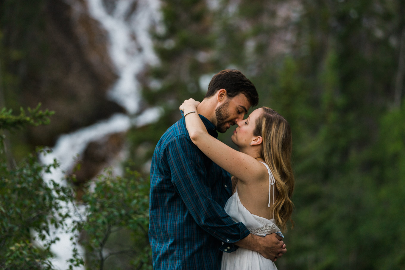 First Anniversary Shoot Canmore Photographer Jennie Guenard Photography