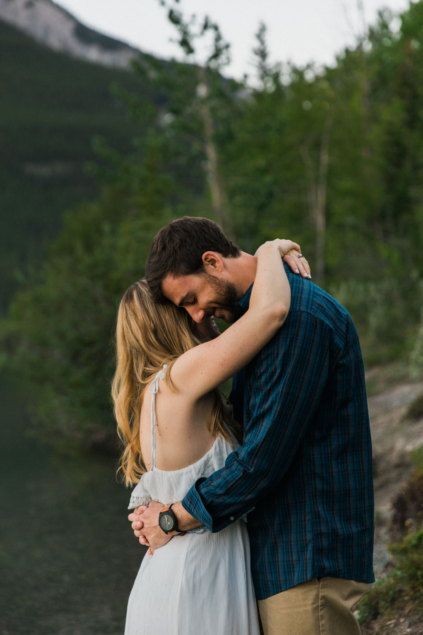 First Anniversary Shoot Canmore Photographer Jennie Guenard Photography