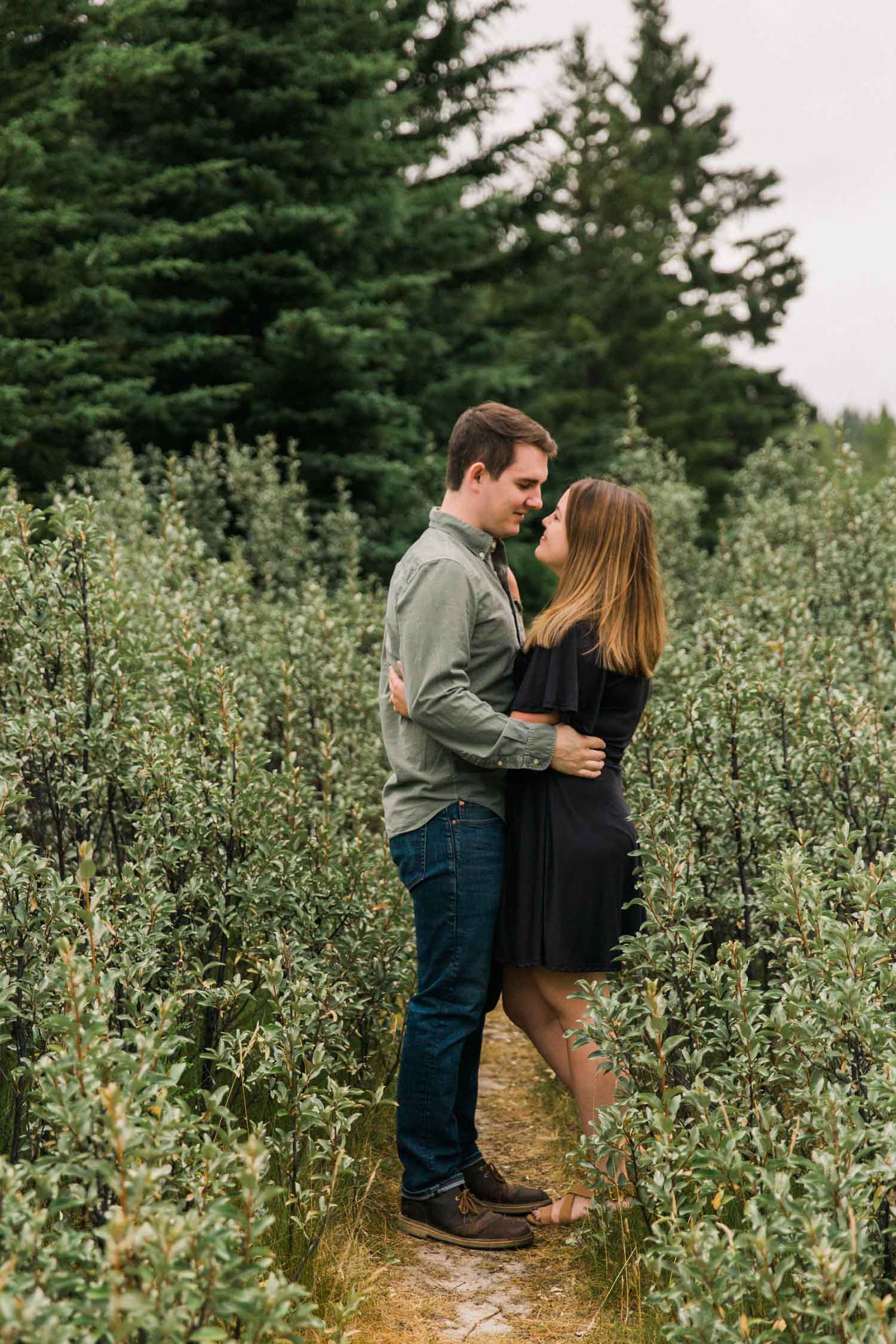 Camping on Vacation Engagement Photographer Jennie Guenard Photography