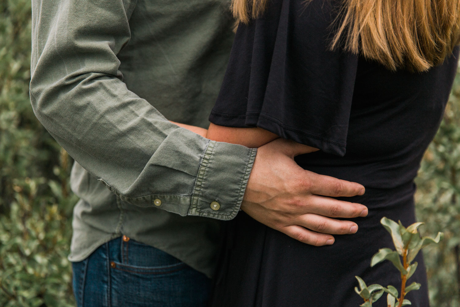 Camping on Vacation Engagement Photographer Jennie Guenard Photography