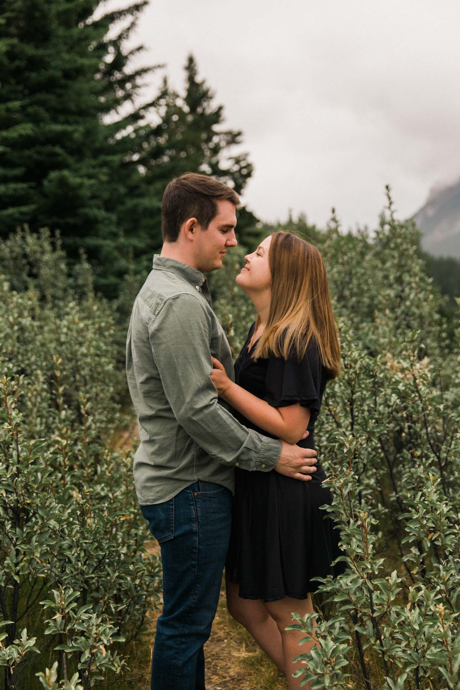 Camping on Vacation Engagement Photographer Jennie Guenard Photography