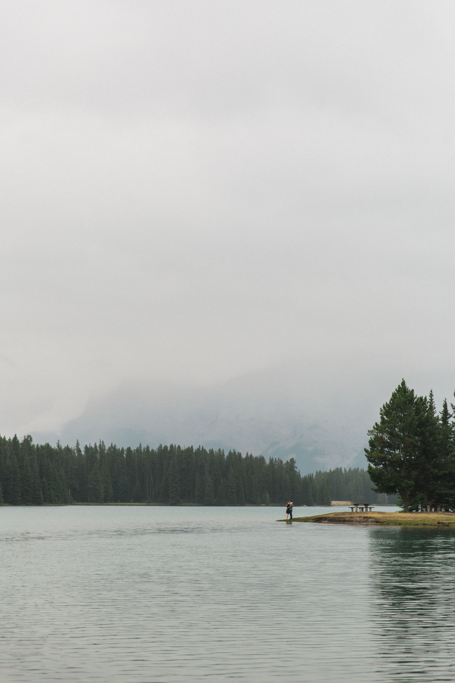 Camping on Vacation Engagement Photographer Jennie Guenard Photography