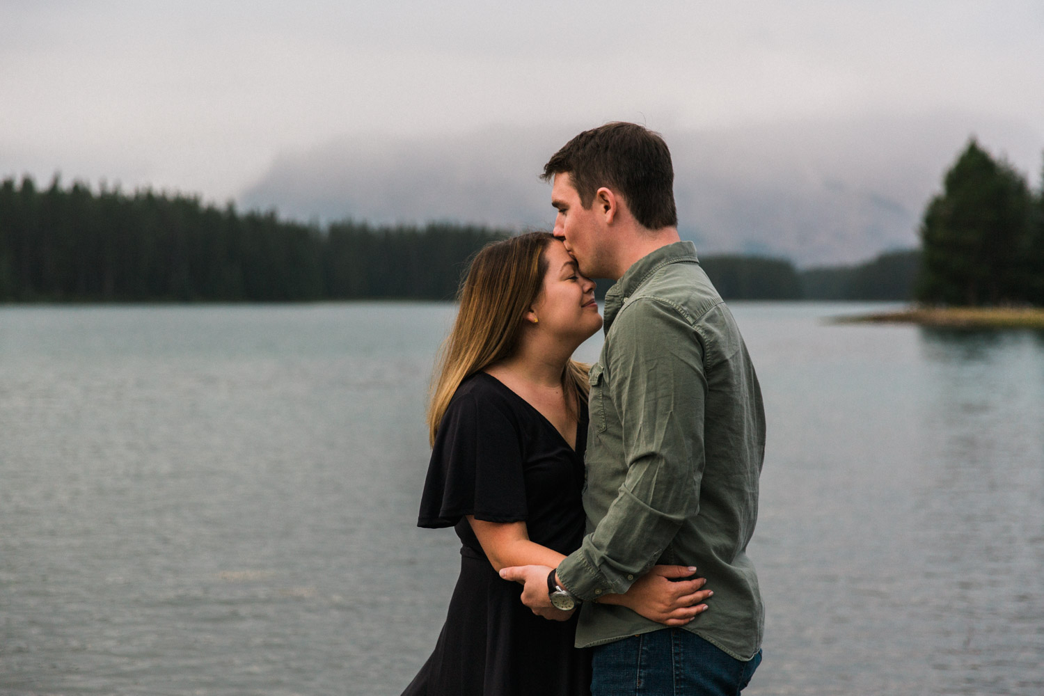 Camping on Vacation Engagement Photographer Jennie Guenard Photography