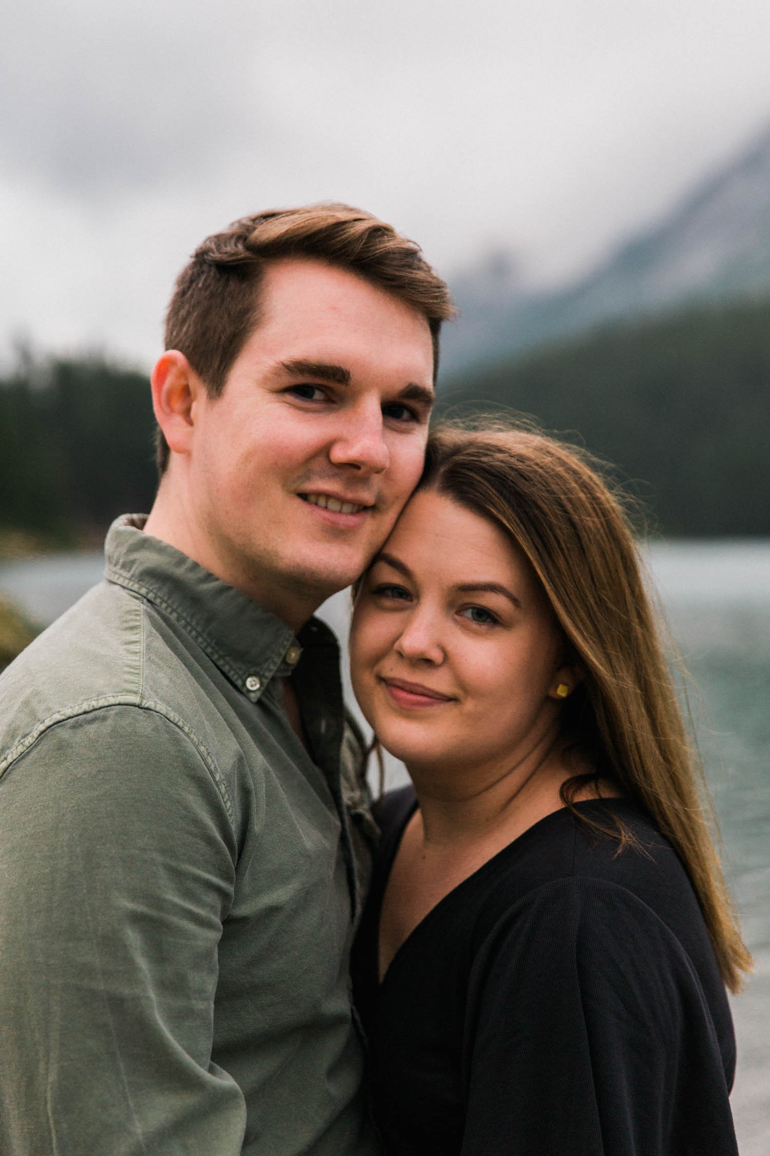 Camping on Vacation Engagement Photographer Jennie Guenard Photography