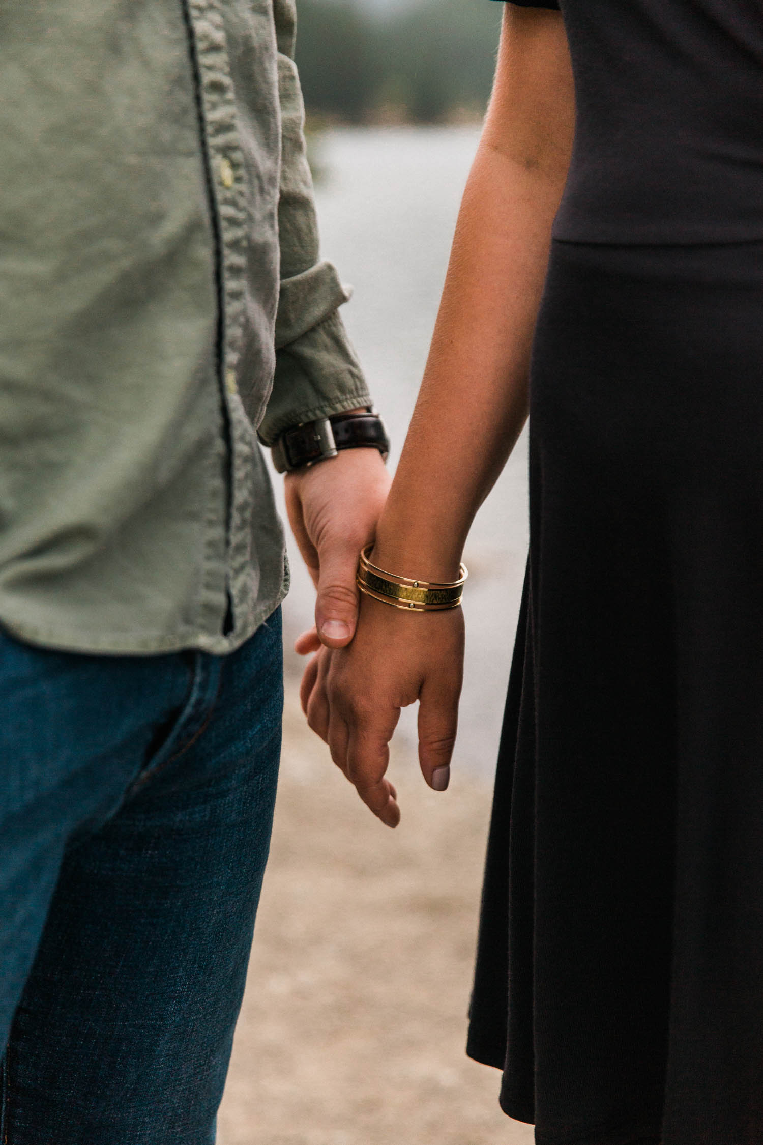 Camping on Vacation Engagement Photographer Jennie Guenard Photography