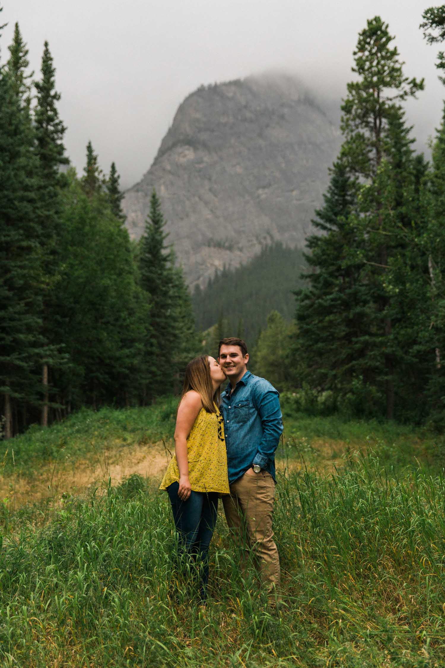 Camping on Vacation Engagement Photographer Jennie Guenard Photography
