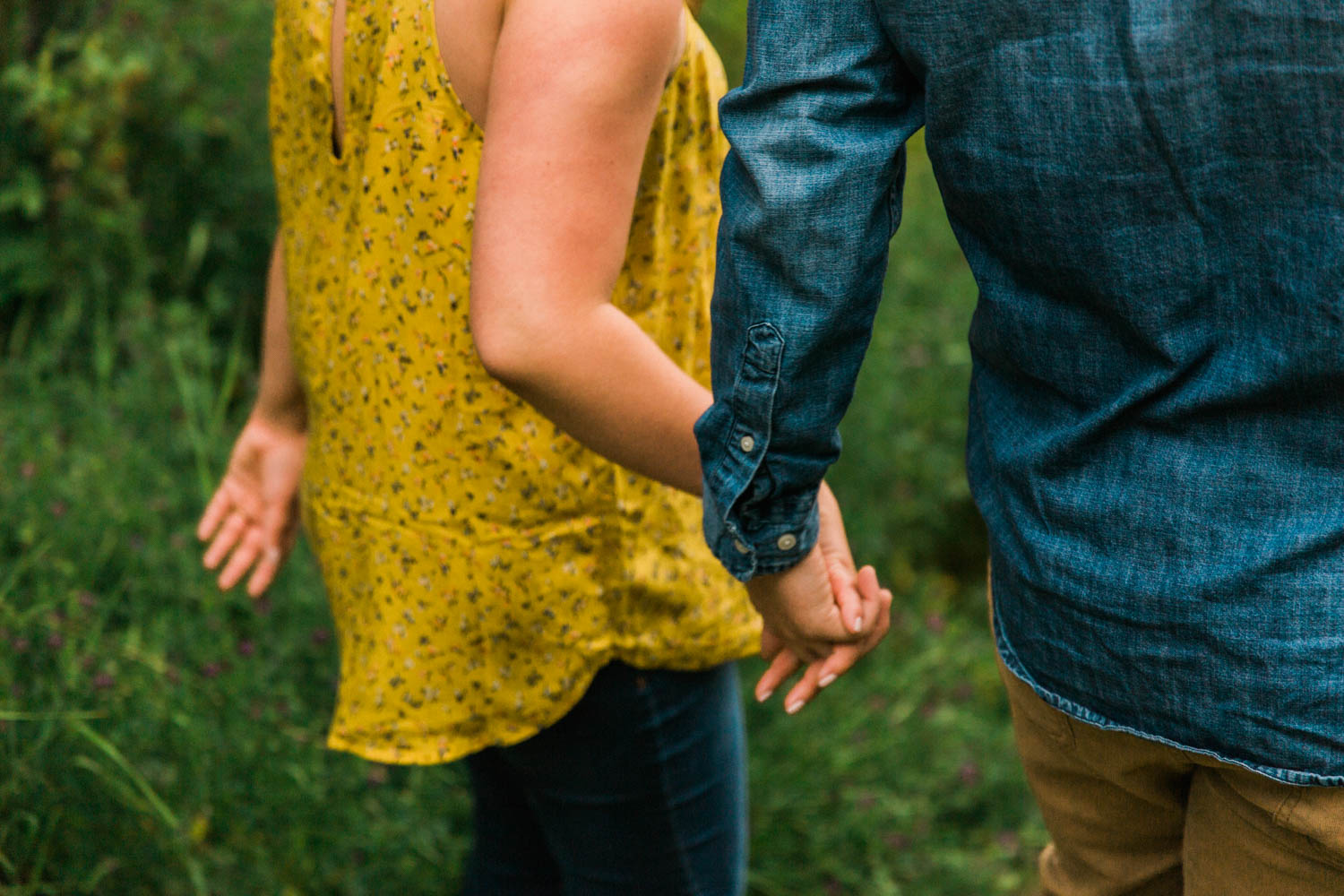 Camping on Vacation Engagement Photographer Jennie Guenard Photography