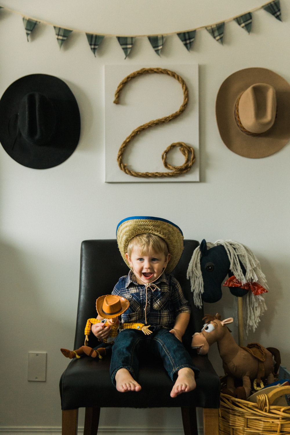 DIY Cowboy Birthday Party Decor Ideas Calgary Jennie Guenard Photography