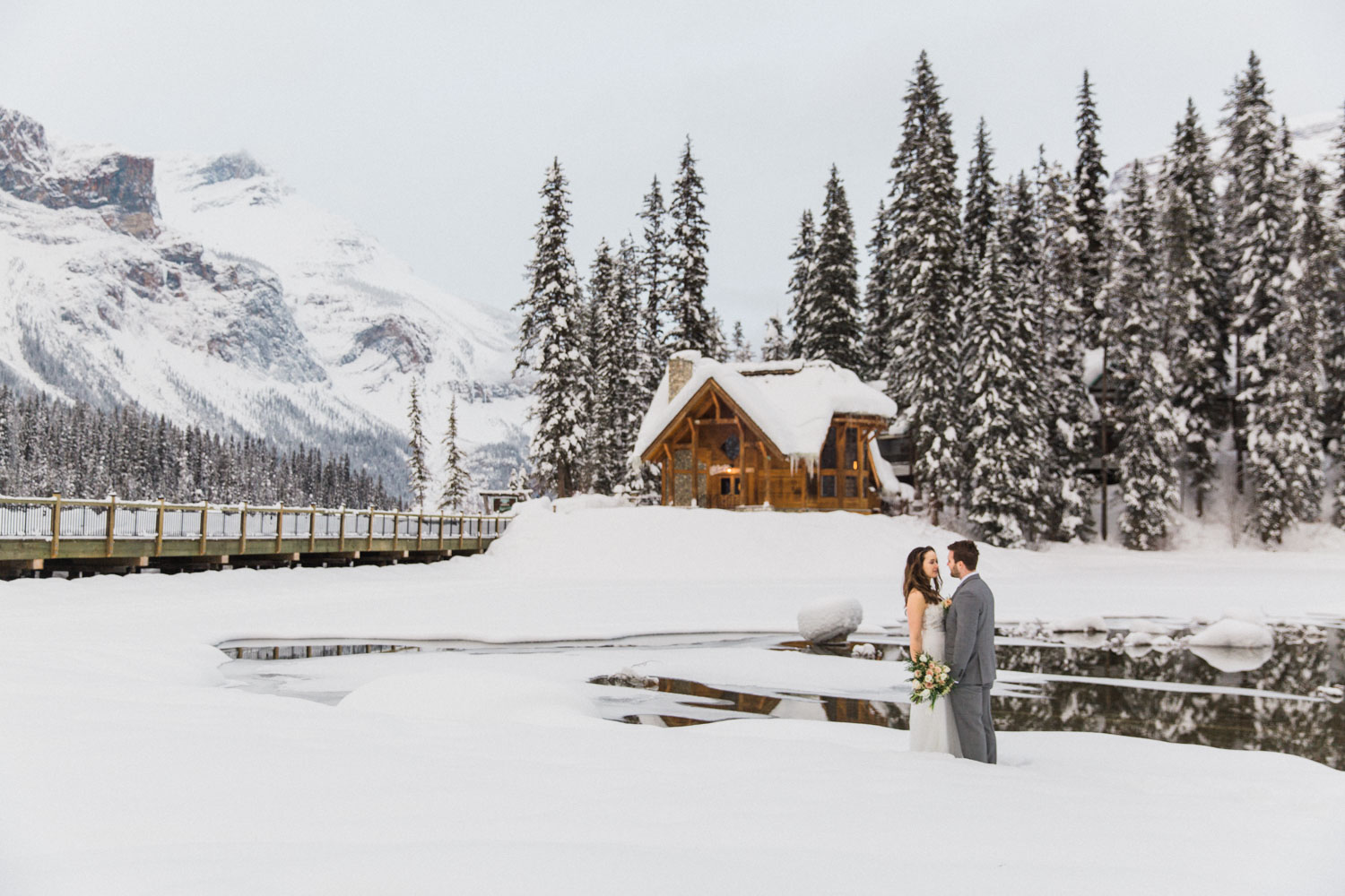 Emerald Lake Elopement Photographer British Columbia How to Elope