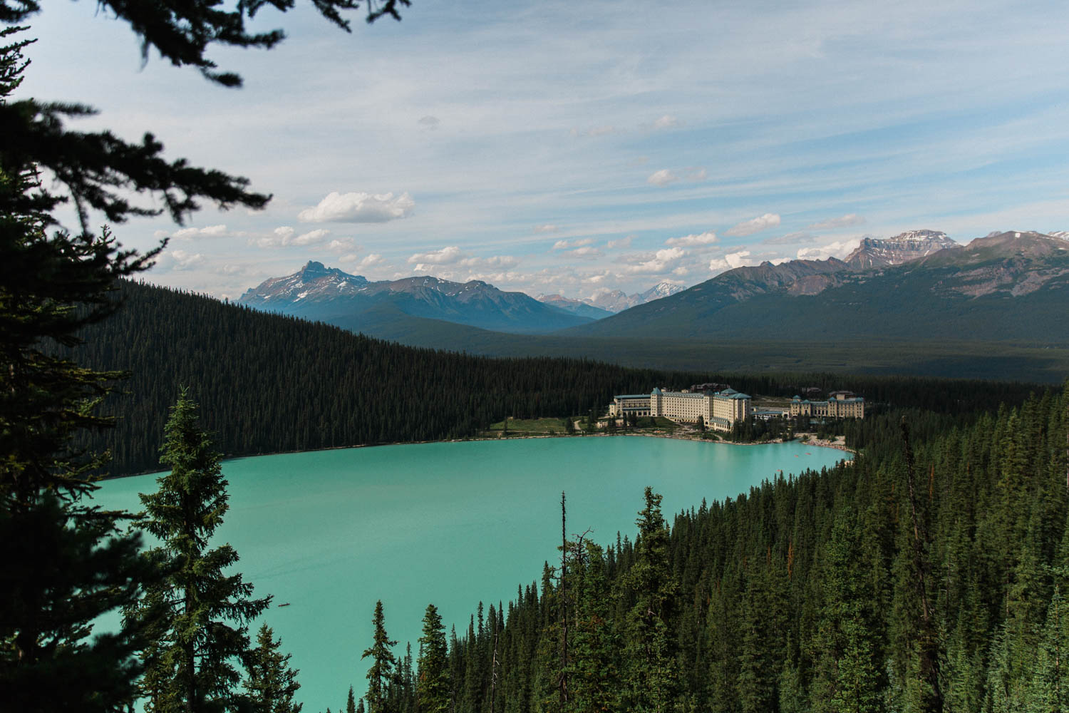 Easy Hike, Hiking with kids at Lake Louise Jennie Guenard Photography Lake Louise Photographer Fairview Lookout Fairmont Chateau Lake Louise