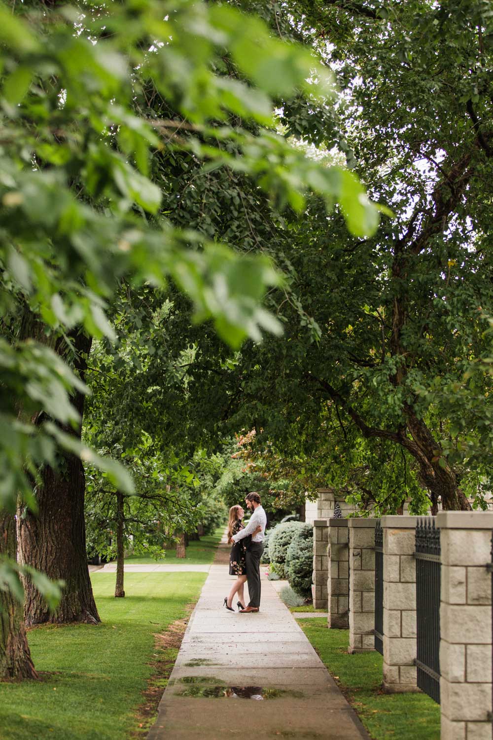 Downtown Calgary Engagement Shoot Elbow Photographer Jennie Guenard Photography