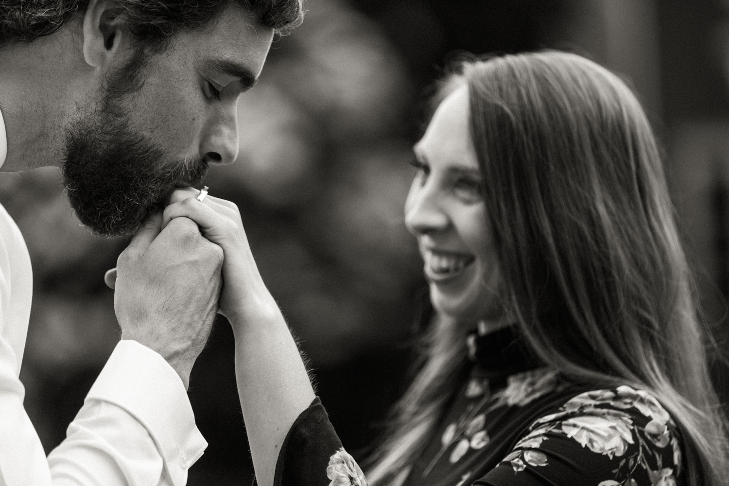 Downtown Calgary Engagement Shoot Elbow Photographer Jennie Guenard Photography