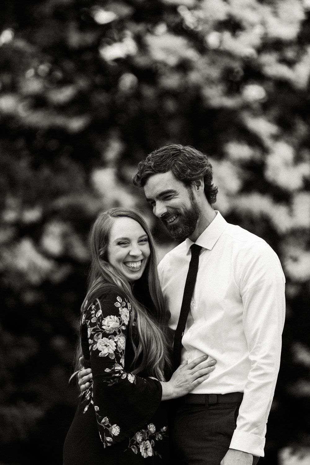 Downtown Calgary Engagement Shoot Elbow Photographer Jennie Guenard Photography