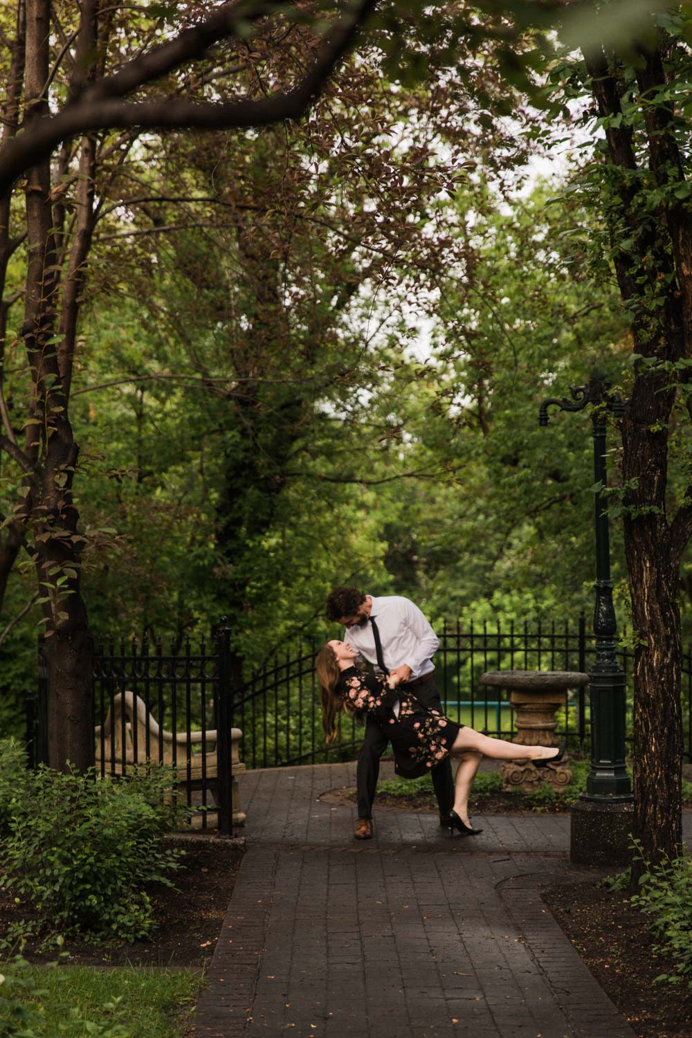 Downtown Calgary Engagement Shoot Elbow Photographer Jennie Guenard Photography