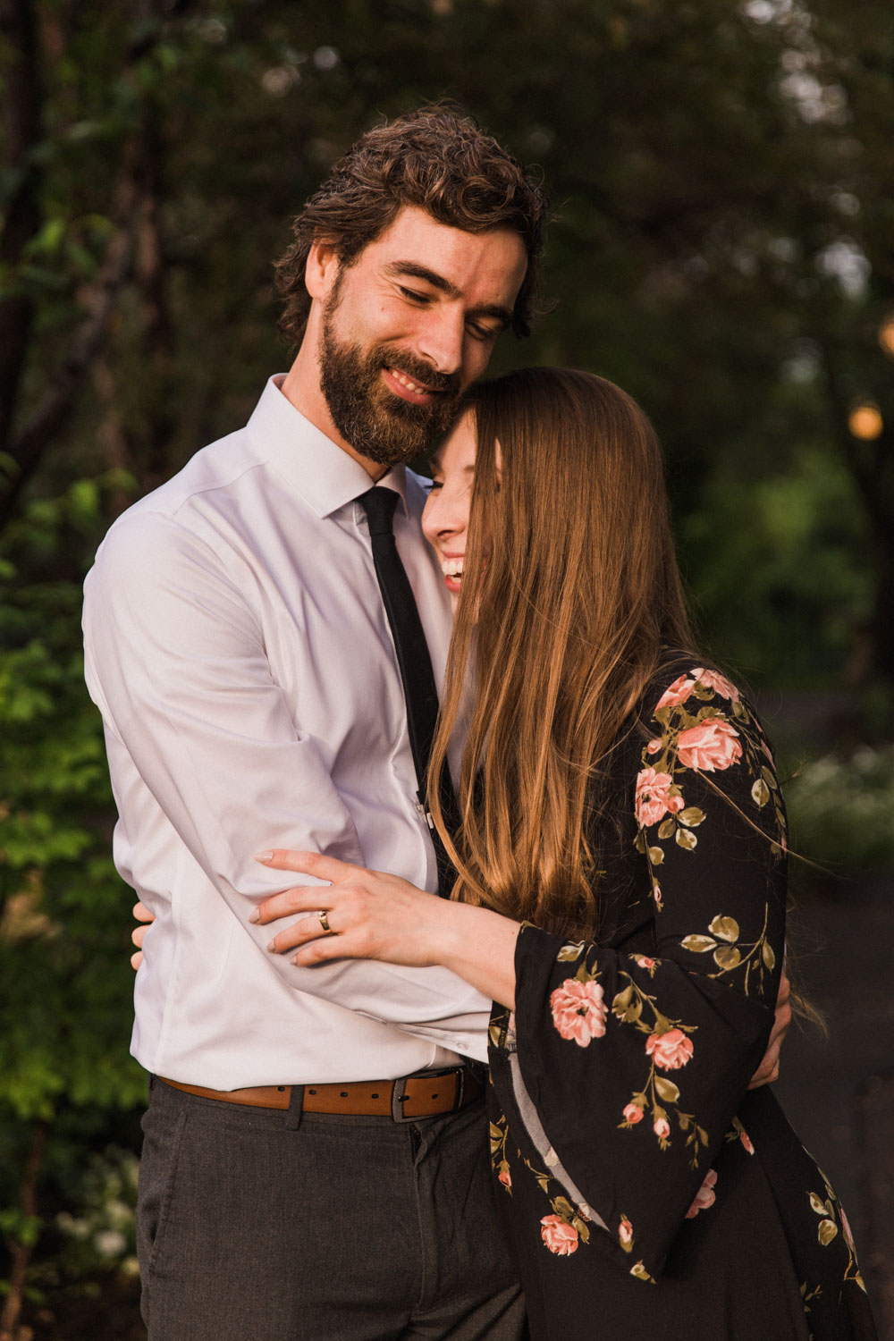 Downtown Calgary Engagement Shoot Elbow Photographer Jennie Guenard Photography