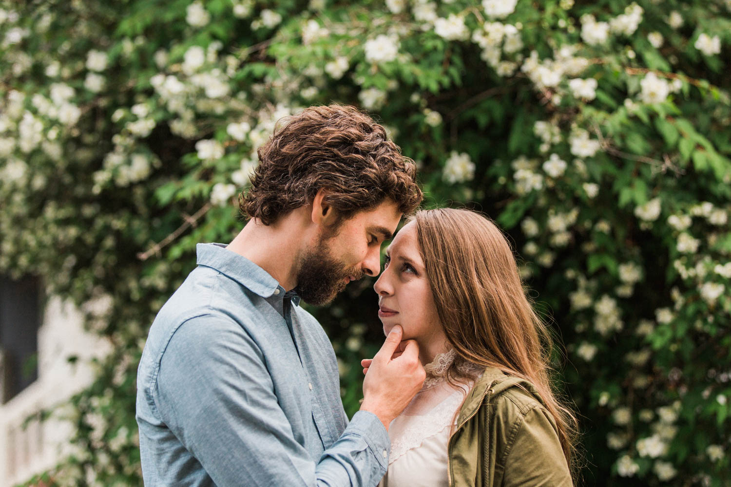 Downtown Calgary Engagement Shoot Elbow Photographer Jennie Guenard Photography